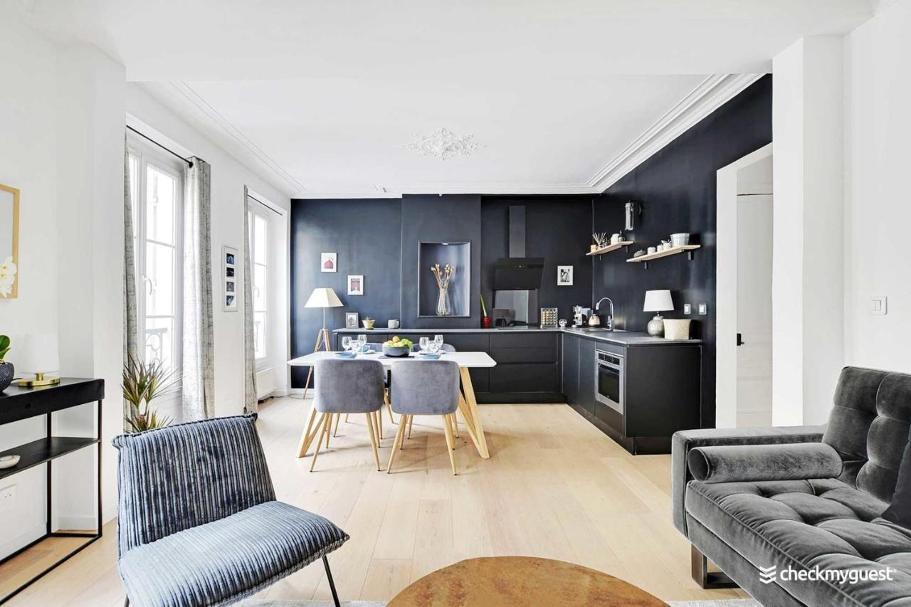 Elegant Apartment - 1Br-4P - Les Batignolles Paris Exterior photo
